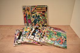 A Collection of 1970's and later Marvel Comics, Giant Size Defenders No 5, The Defenders No 36, No