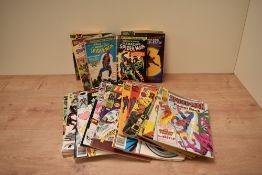 A collection of SpiderMan Comics, Pocket Books and Paperback Books, Pocket Books No 1-7, No 12, No