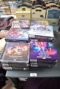 A collection of BBC Doctor Who Audio CD Sets, 23 in total from 1CD-5CD Sets, mixed Logo's, most