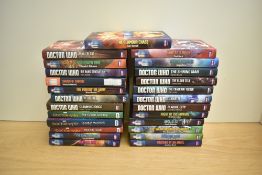 A collection of BBC Doctor Who Hard Back Books, mixed Logo, 24 in total, all in good condition