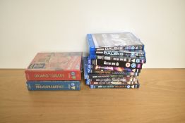 Two Blu-Ray Collectors Edition Doctor Who Sets and ten Blu-Ray Doctor Who Disks, appear unused