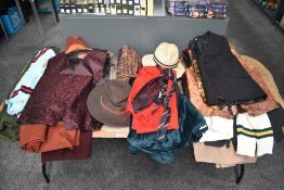 A large collection of Doctor Who related Clothing including, Jackets, Jumpers, Waistcoats, Hats