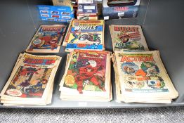 A collection of 1970's and later Comics including Action, Forces in Combat, Marvel Super