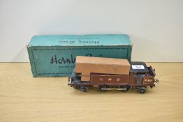 A Hornby 0 gauge electric & tinplate LMS 4-4-2 No 3E Locomotive, numbered 2180, in original green
