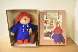 A Special Edition Jointed Paddingtonm Bear, authenticated by Michael Bond, one of 5000 made, in