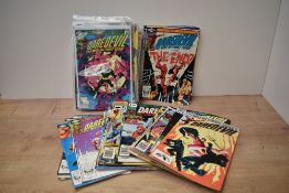 A collection of 1983 and later Marvel Daredevil Comics, Numbers all in the 100's, 40+