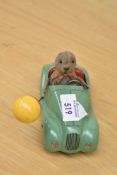 A Schuco Sonny 2005 clockwork Car, mouse driver and ball present, key missing,