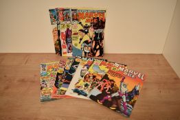 Fourteen 1983 and later Marvel Age Comics, No 1- No 14