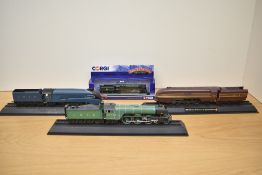 A Corgi Rail Legends 1:120 scale Die-cast, ST97701 BR 4-6-2 Britannia Class Britannia, boxed along