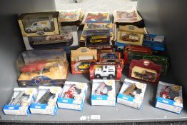 A shelf of modern Die-casts including Corgi The Golden Compass Magisterium Sky Ferry, Claytown