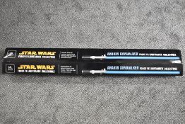 A MR Master Replica Star Wars Anakin Skywalker Force FX Lightsaber Collectible, in original box