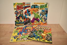 Two DC and Marvel Presents larger Comics, 1976 The Battle of the Century, Superman vs The Amazing