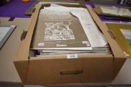 An assorted collection of sketch pads formally belonging to the artist John Cooke (British 1929-