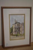 Elizabeth Chalmers (20th Century), watercolours, Two illustrations - 'Montpellier, Cheltenham'