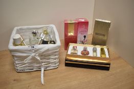 A selection of ladies eau de parfum fragrances, to include Beautiful Estee Lauder, La Bella Vita