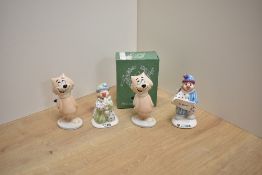 Two Royal Doulton John Beswick 'Fancy Fancy' figures, produced as an exclusive edition of 2000 for