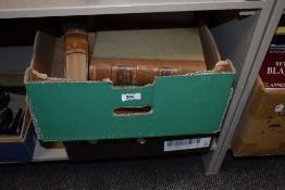 Two boxes of books comprising 'The Law Times Reports' and 'Public General Acts' etc.
