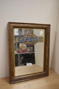 Wills's Capstan Navy Cut Cigarettes pub mirror.
