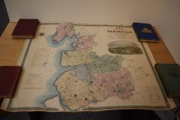 Map. Greenwood, C. & J. - Map of The County Palatine of Lancaster, from an Actual Survey made in the