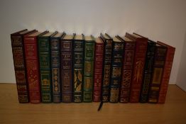The Franklin Library. Literature selection. Majority are signed editions. Includes: Chatwin, Bruce -