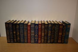 Easton Press. Signed First Editions of Science Fiction. Eighteen titles from the series,