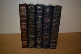 The Franklin Library. Non-Fiction selection. All signed editions. All in publisher's leather