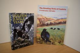 Birds. Two titles: Tomkies, Mike - Golden Eagle Years. 1994, revised edition. Signed by the