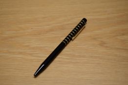 A Sheaffer Targa Savoy Slimline ballpoint pen