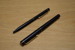 A Sheaffer Targa 1003 GT 1st edition Classic converter cartridge fill fountain pen and ballpoint pen