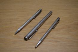A Sheaffer Targa 1006 CT Classic cartridge converter fill fountain pen, ballpoint pen and propelling