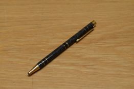 A Sheaffer Targa 1040 Classic ballpoint pen in laque prestige marble grey ronce