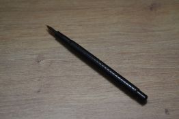 A Mabie Todd & Co Swan Eyedropper fountain pen in BHR and comes with teat pipet. No cap AS FOUND