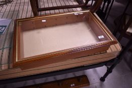 A small wall display cabinet