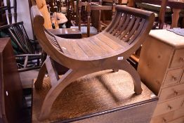 A savanarola style stool