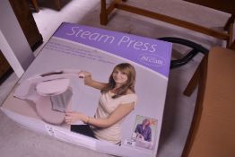 An electric steam press
