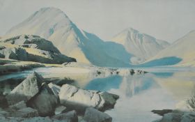 *Local Interest - After William Heaton Cooper (1903-1995, British), coloured prints, Two