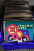 A selection of 120 LP records of mixed genres, artists including Glenn Miller, Scott Joplin, and