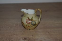 A Victorian Grainger & Co. blush ivory miniature jug, stamped 'Royal China Works Worcester' to the