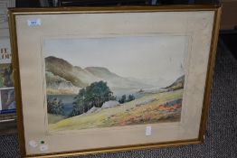 H.Kirby-Parkinson (20th Century), watercolour, A Lakeland landscape, signed and dated '61 to the