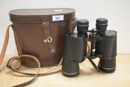 A pair of Viper 12x50 binoculars in original leather case