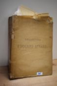 A catalogue illustrating the Edouard Aynard Collection, comprising etchings of old paintings