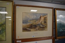 William Carter (19th/20th Century School), watercolour, 'Robin Hoods Bay', Yorkshire, signed to