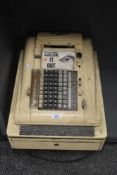 A vintage Jorgen S. Lien Regna J cash register.