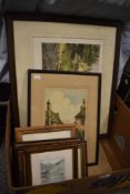 After George Henry Downing (1878-1940, British), a coloured print titled 'A Corner of Old
