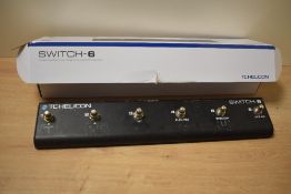 A TC Helicon Switch 6, boxed