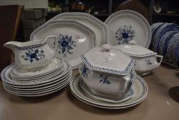 An Adams 'Baltic' part dinner service comprising of approximately twenty pieces.