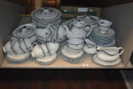 A Royal Doulton 'Old Colony' part dinner/tea service comprising thirty six pieces approximately.