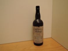 A bottle of Cavendish Vintage 1949 Vin De Liqueur, over 30years maturing in oak wood, shipped and