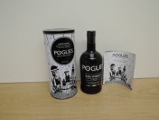 A bottle of Irish Whiskey, triple distilled and matured in Ireland, The Pogues Limited Edition