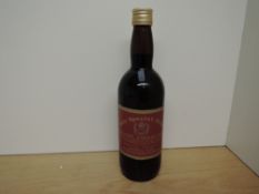 A bottle of Matthew Brown and Co Blackburn Very Special Rum for the Queens Silver Jubilee 1977, 100%